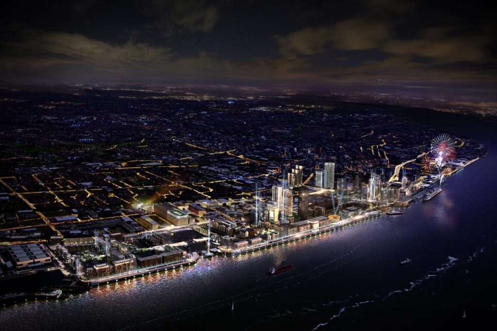The original Liverpool Waters proposal