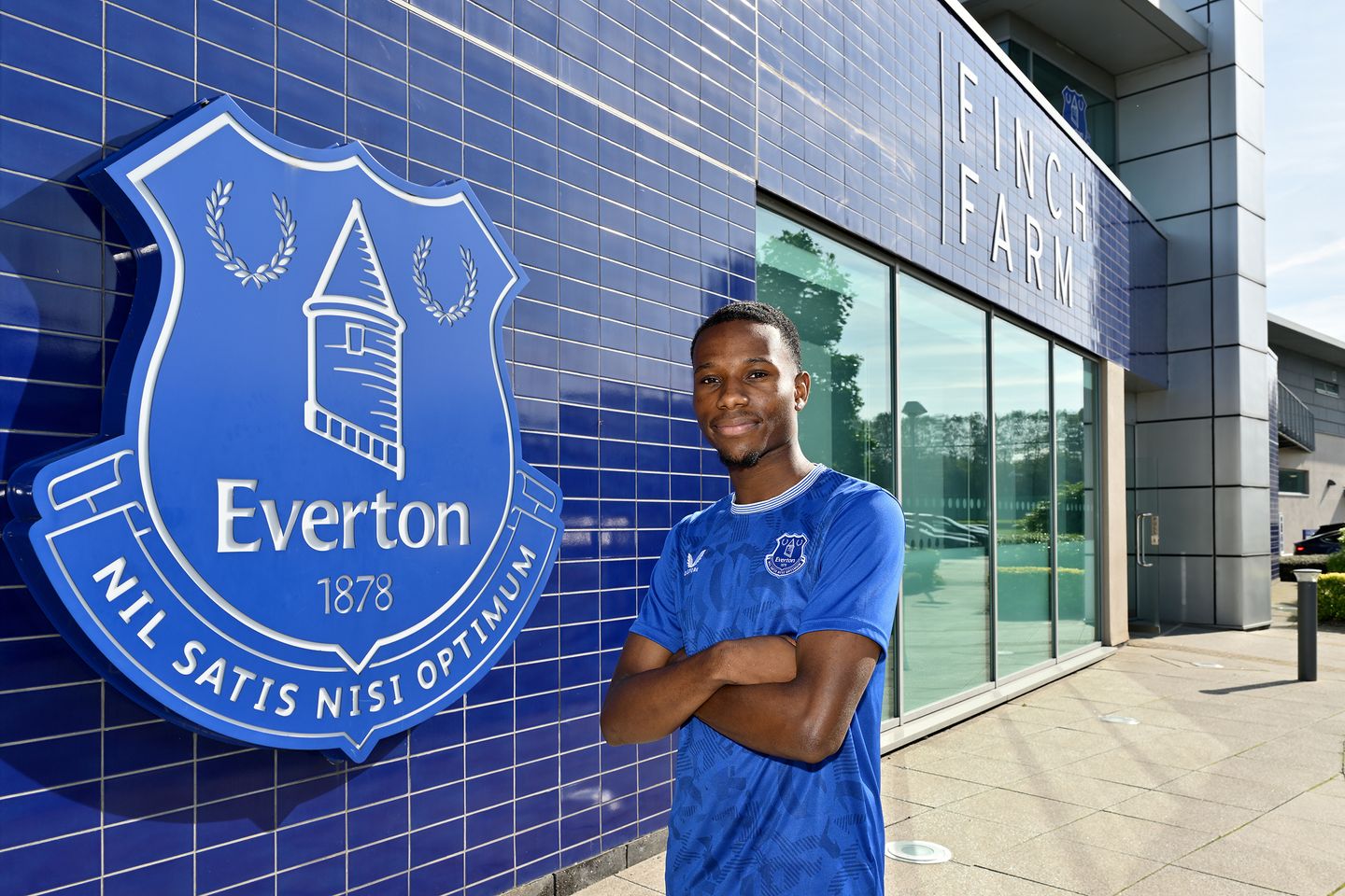 Justin Clarke of Everton