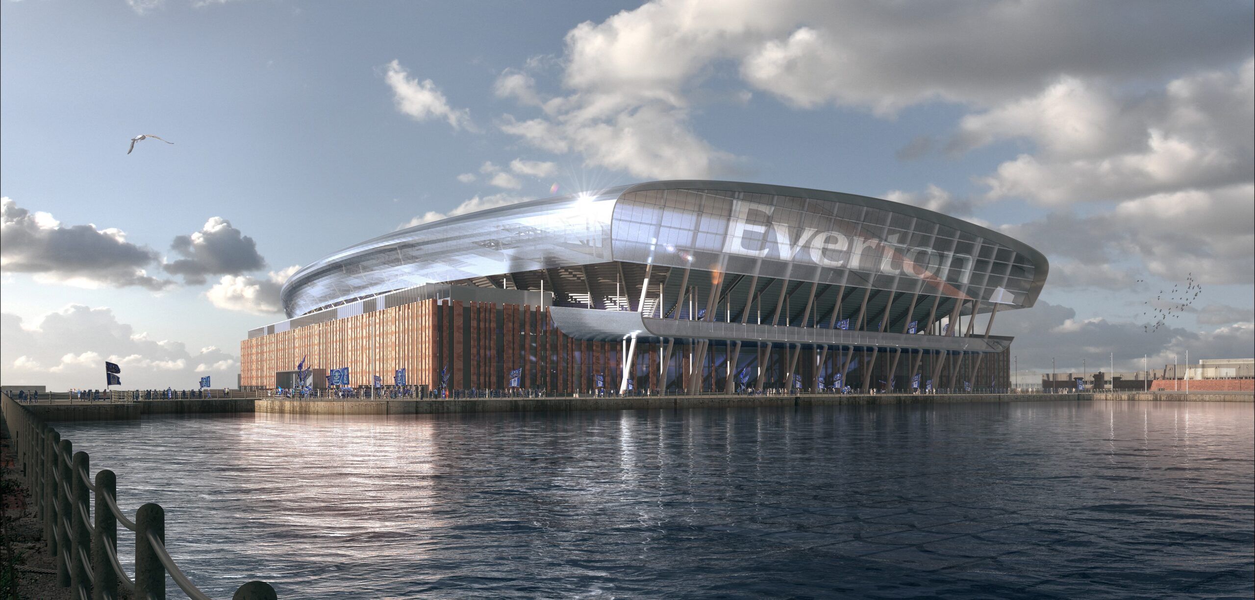 Everton's Bramley Moore Dock Stadium
