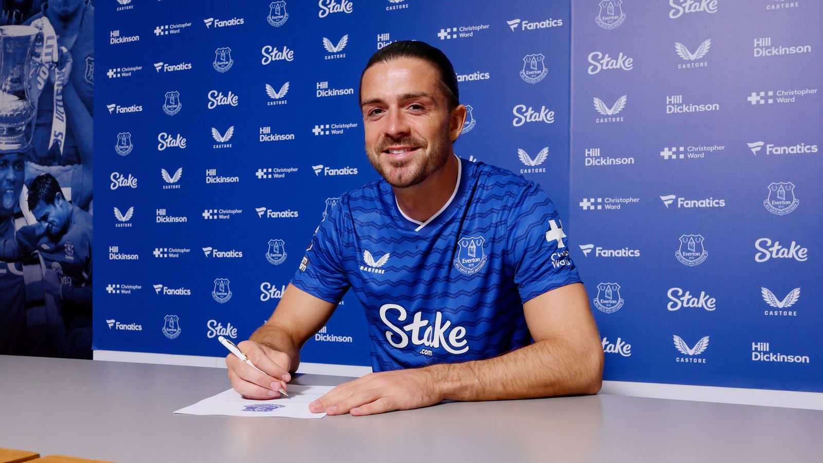 Jack Grealish signs for Everton
